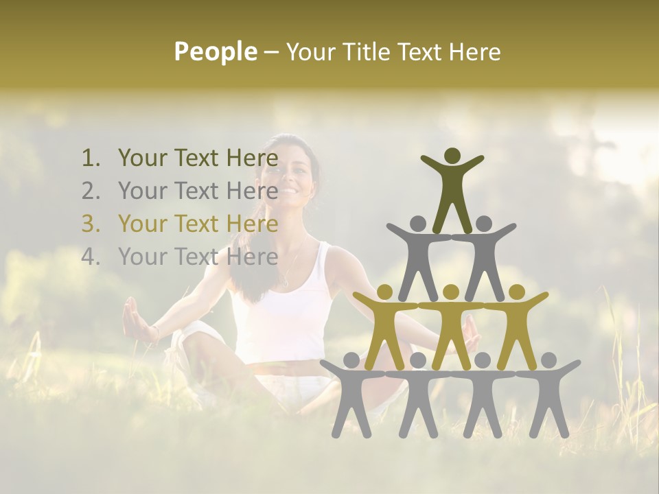 Balance Relaxation Concentration PowerPoint Template