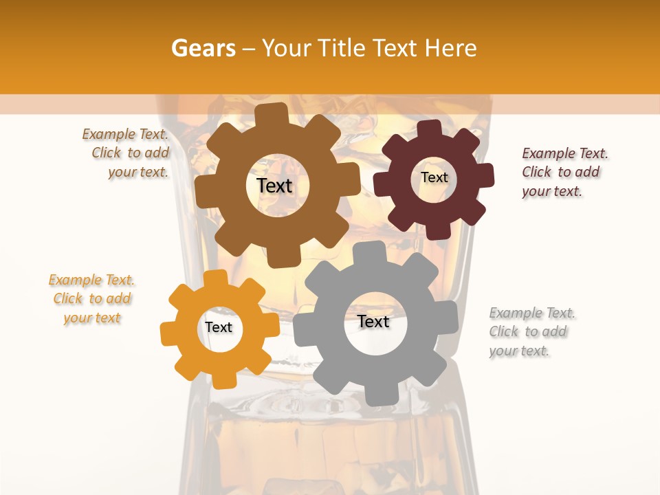 Yellow Cold Orange PowerPoint Template