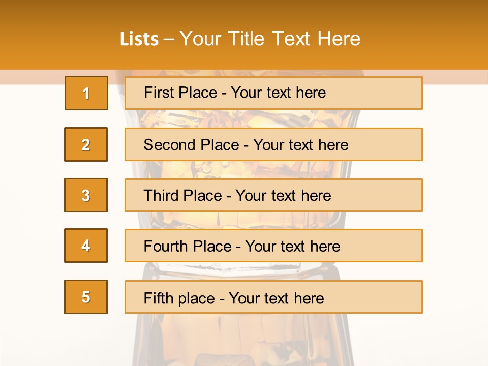 Yellow Cold Orange PowerPoint Template