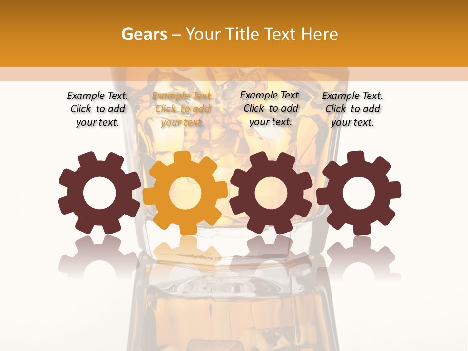 Yellow Cold Orange PowerPoint Template