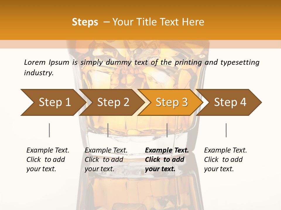 Yellow Cold Orange PowerPoint Template