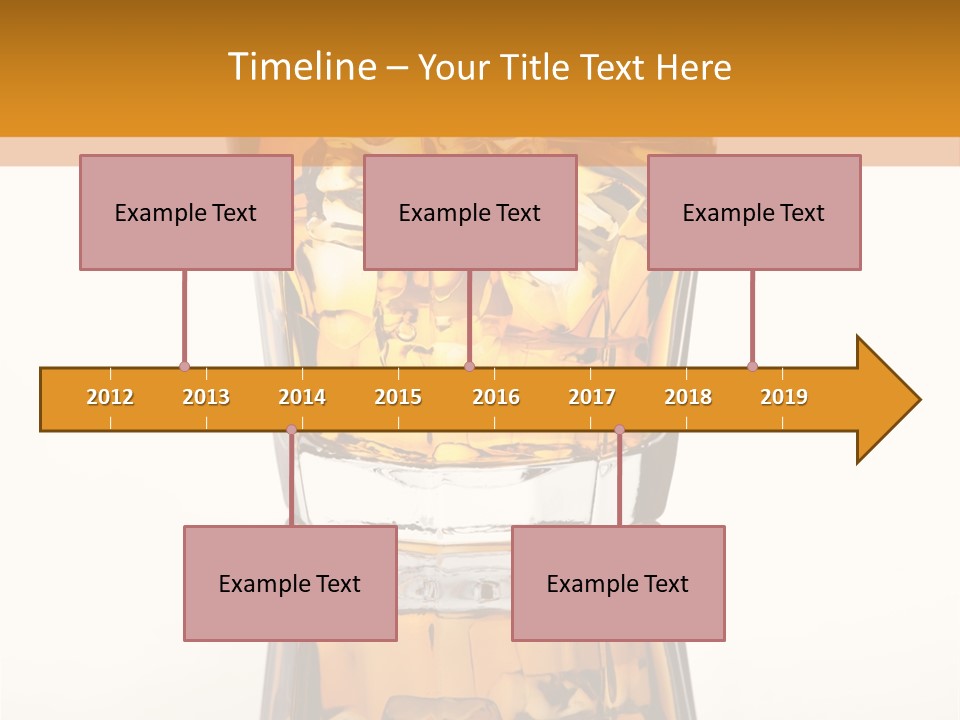 Yellow Cold Orange PowerPoint Template