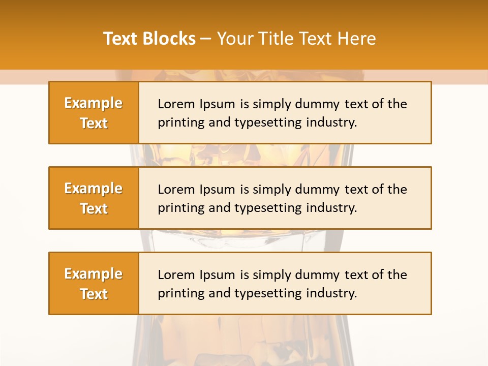 Yellow Cold Orange PowerPoint Template