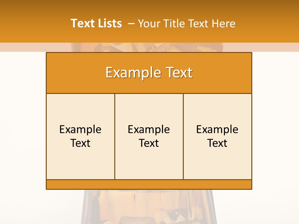 Yellow Cold Orange PowerPoint Template