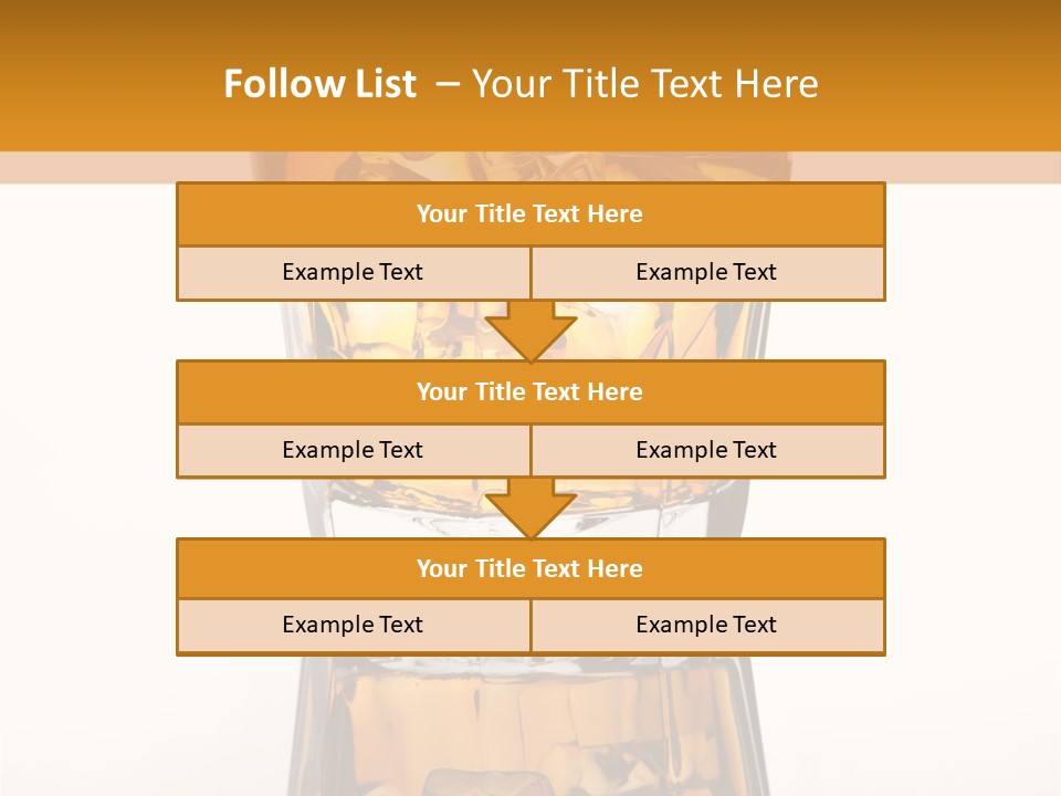 Yellow Cold Orange PowerPoint Template