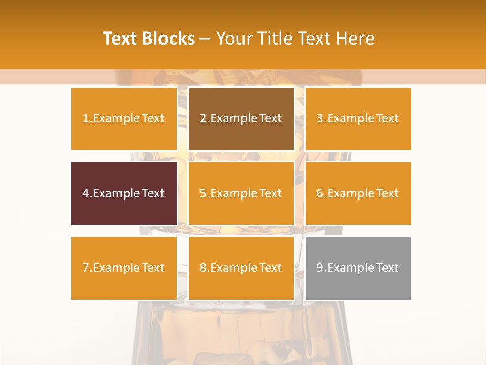 Yellow Cold Orange PowerPoint Template