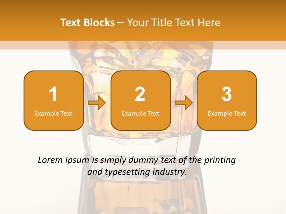 Yellow Cold Orange PowerPoint Template