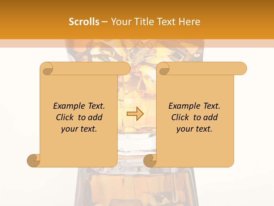 Yellow Cold Orange PowerPoint Template
