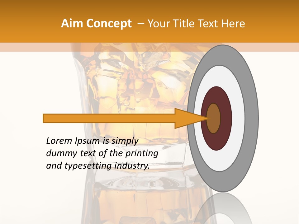 Yellow Cold Orange PowerPoint Template