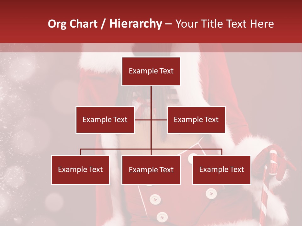 Closeup Dessert Xmas PowerPoint Template