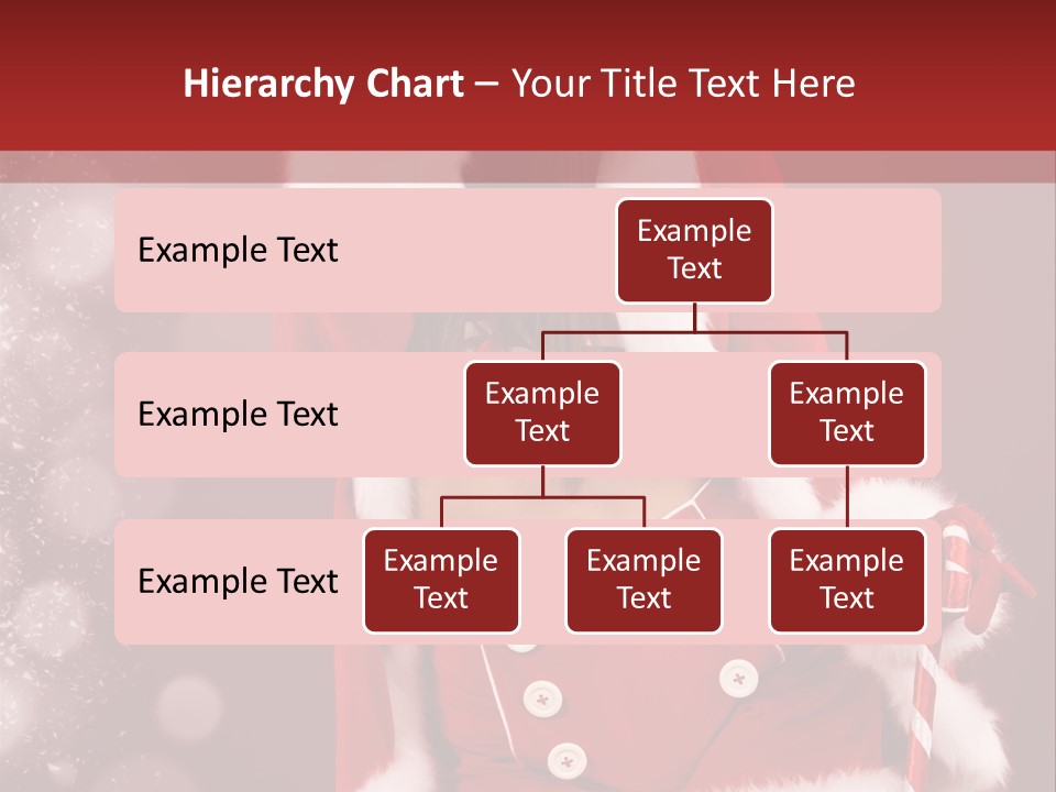 Closeup Dessert Xmas PowerPoint Template