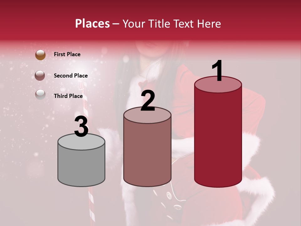 Happiness Hat Winter PowerPoint Template