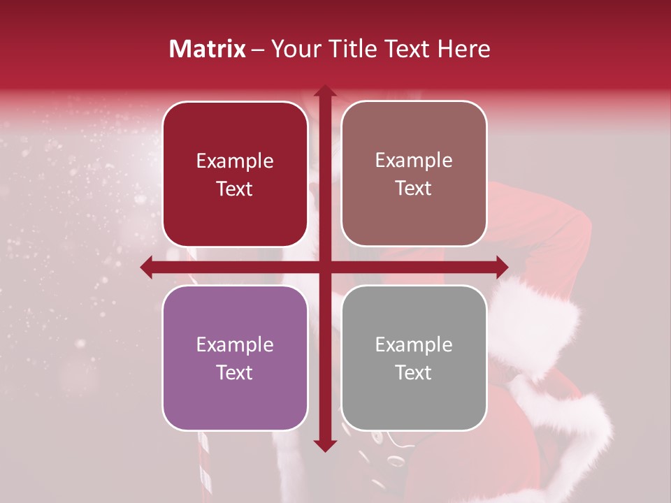 Happiness Hat Winter PowerPoint Template