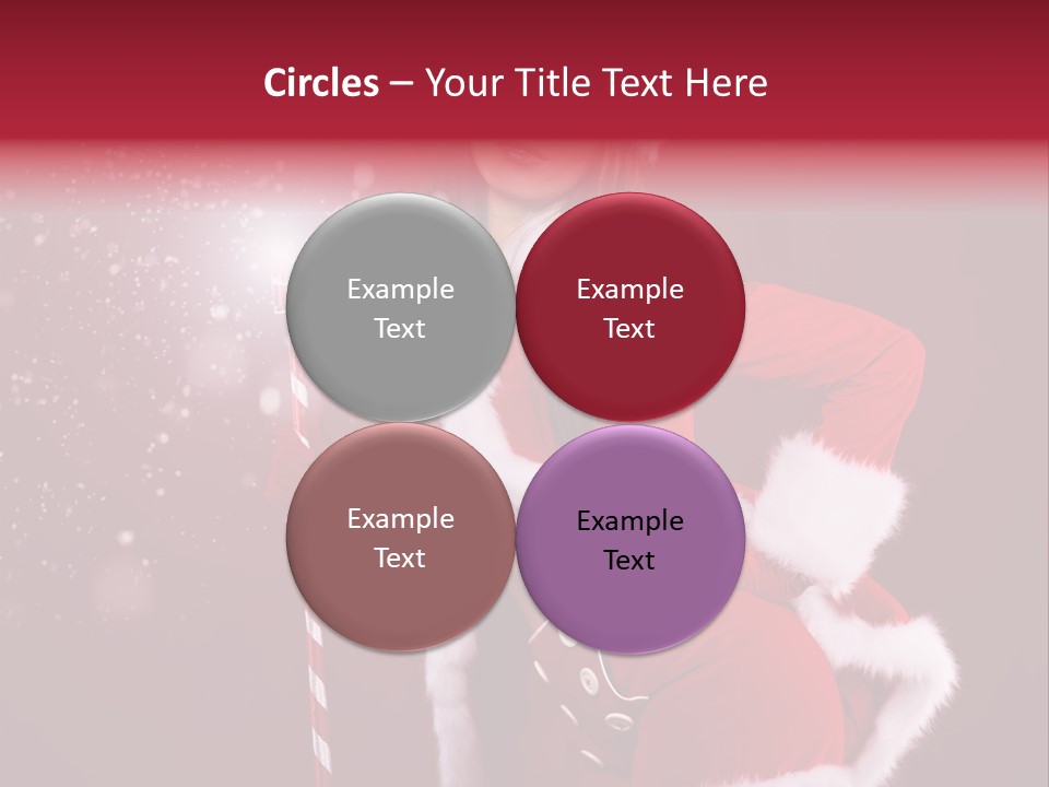 Happiness Hat Winter PowerPoint Template