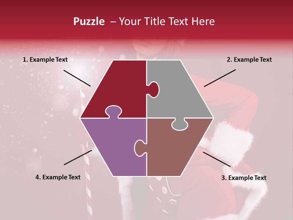 Happiness Hat Winter PowerPoint Template