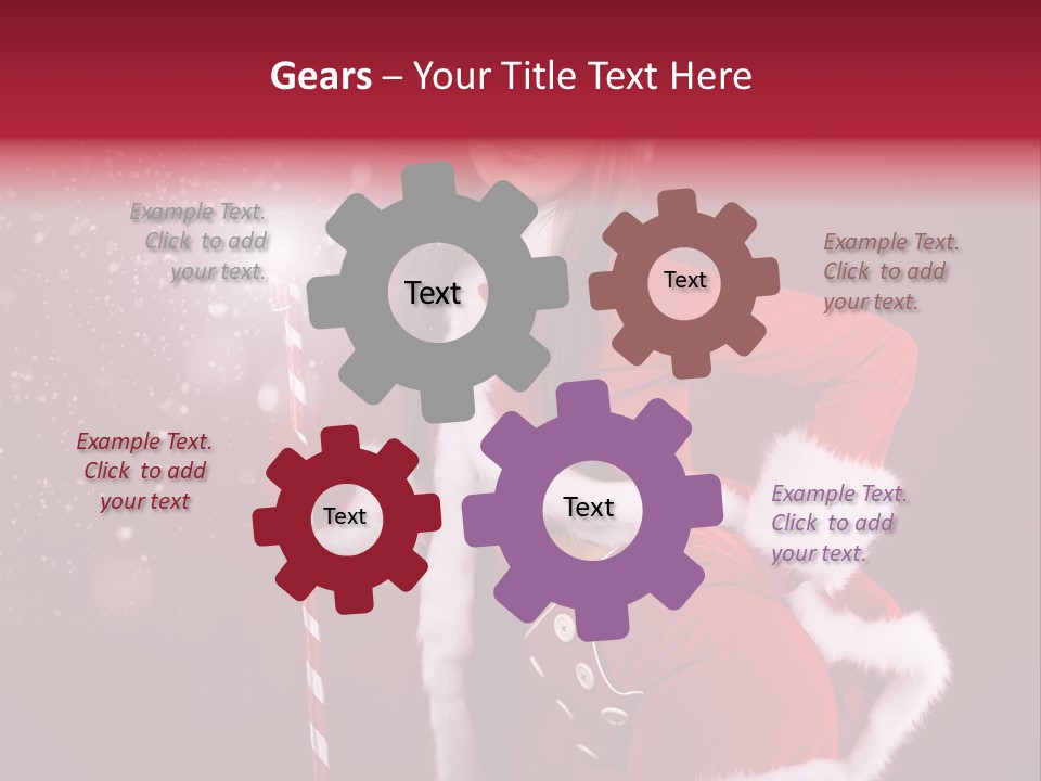 Happiness Hat Winter PowerPoint Template