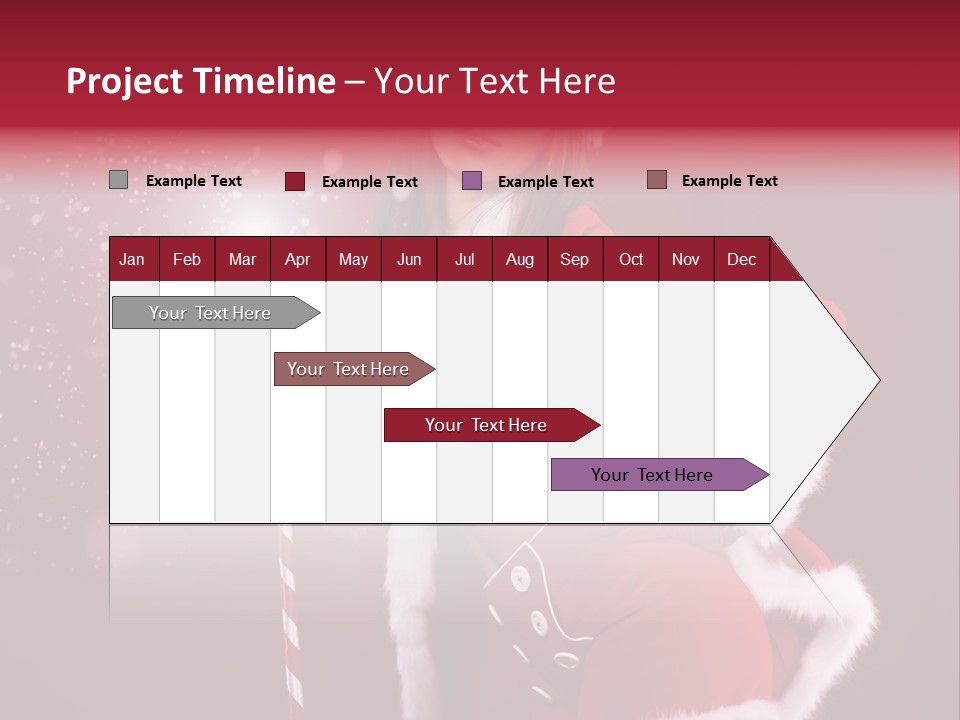 Happiness Hat Winter PowerPoint Template