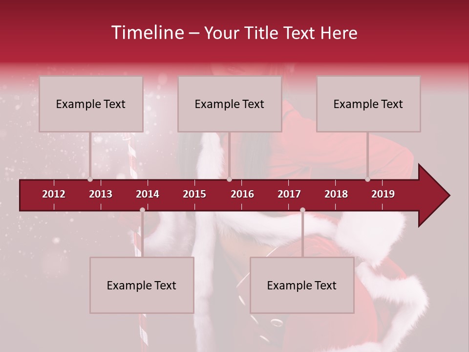 Happiness Hat Winter PowerPoint Template