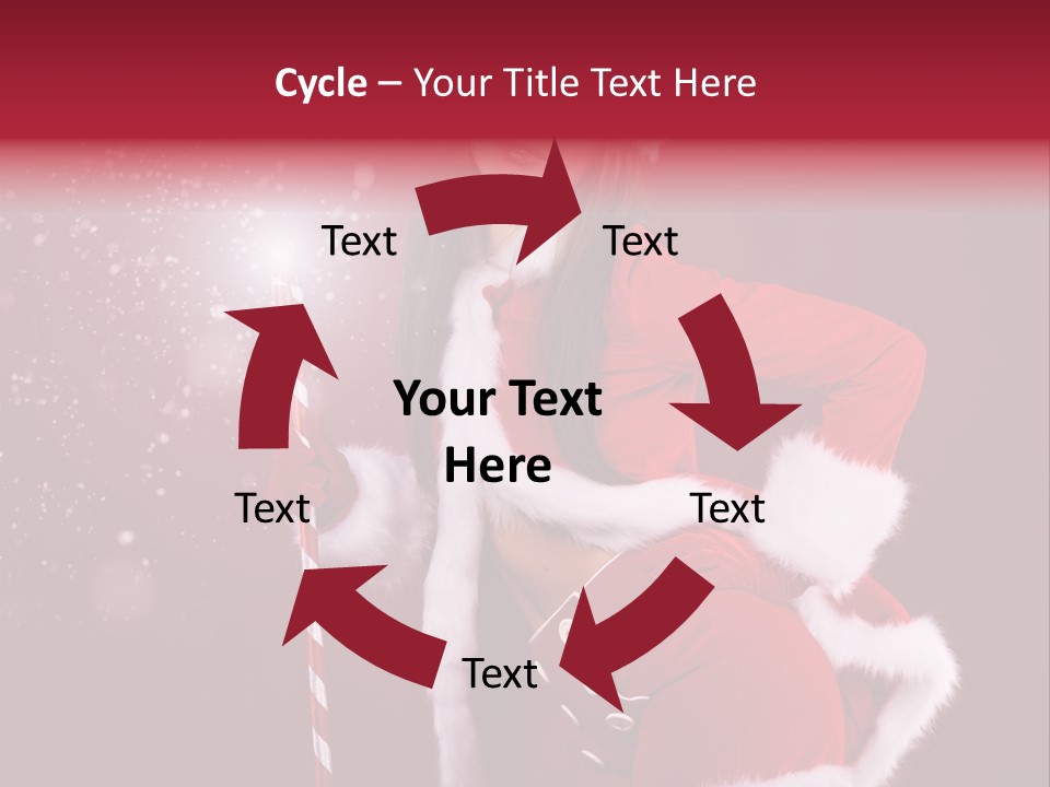 Happiness Hat Winter PowerPoint Template