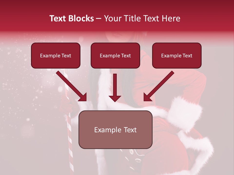 Happiness Hat Winter PowerPoint Template