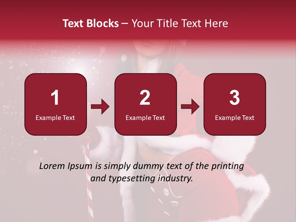 Happiness Hat Winter PowerPoint Template