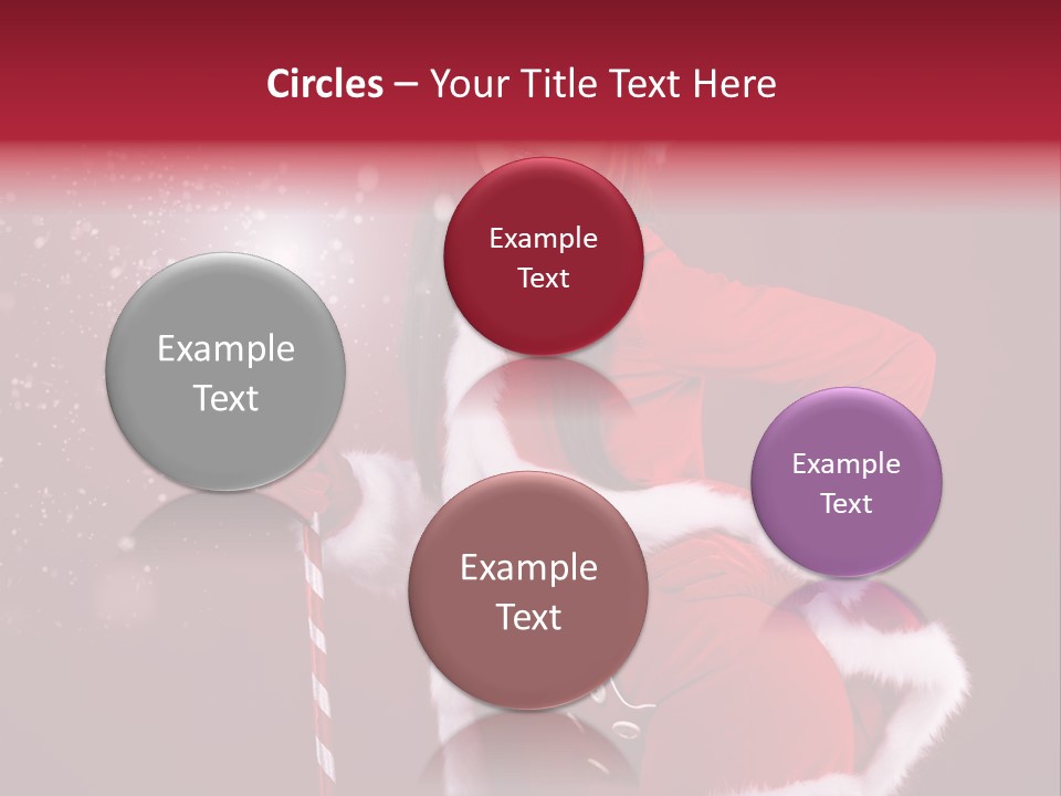 Happiness Hat Winter PowerPoint Template