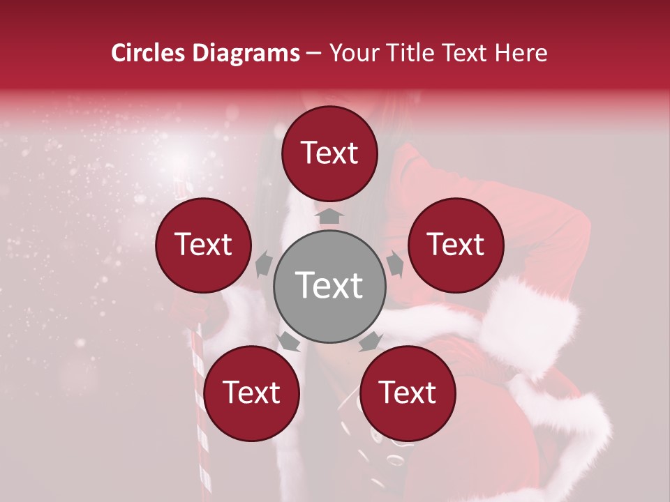 Happiness Hat Winter PowerPoint Template