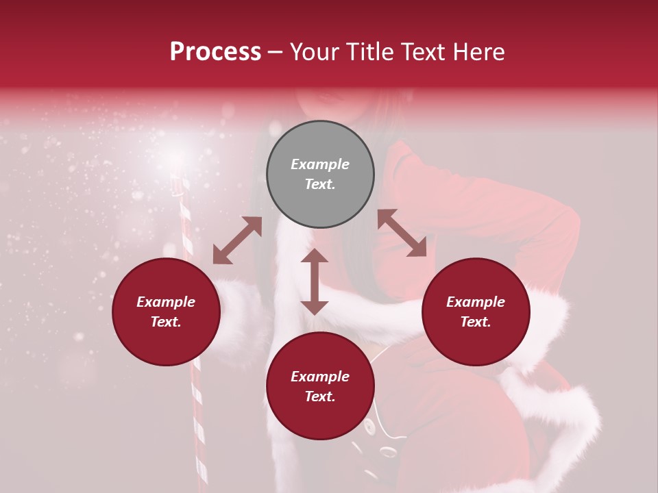 Happiness Hat Winter PowerPoint Template