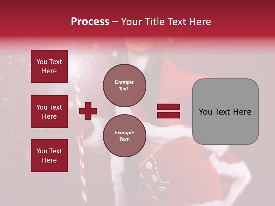Happiness Hat Winter PowerPoint Template