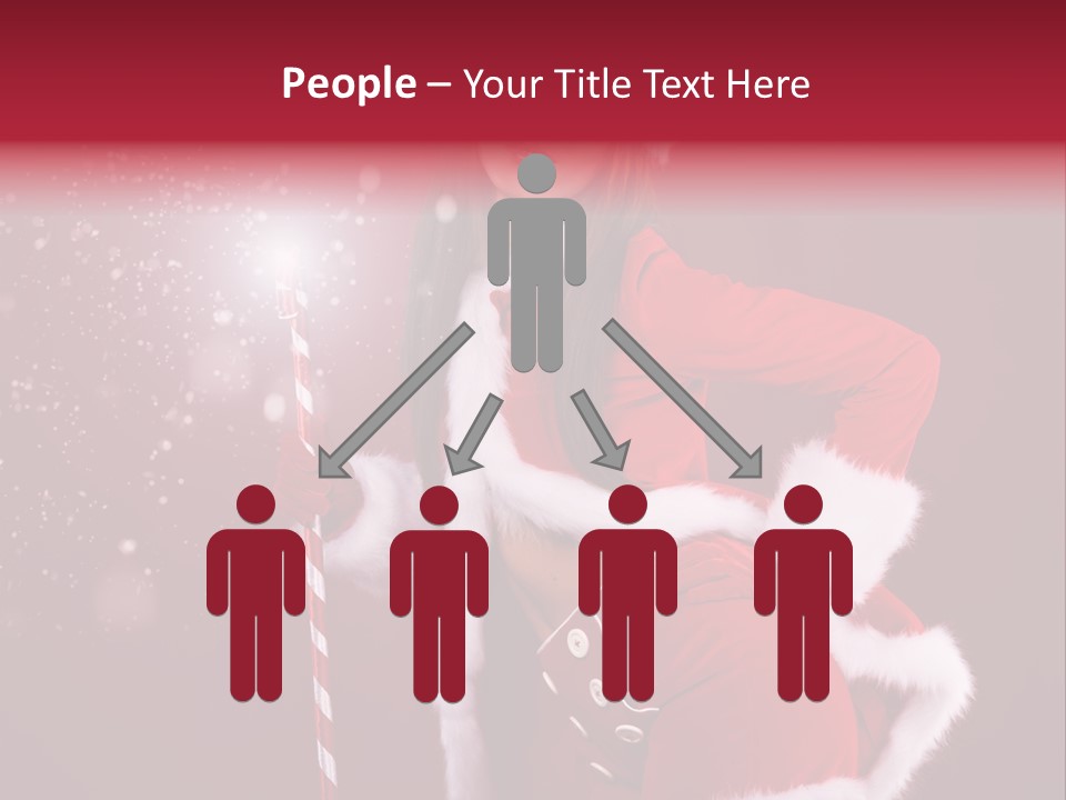 Happiness Hat Winter PowerPoint Template