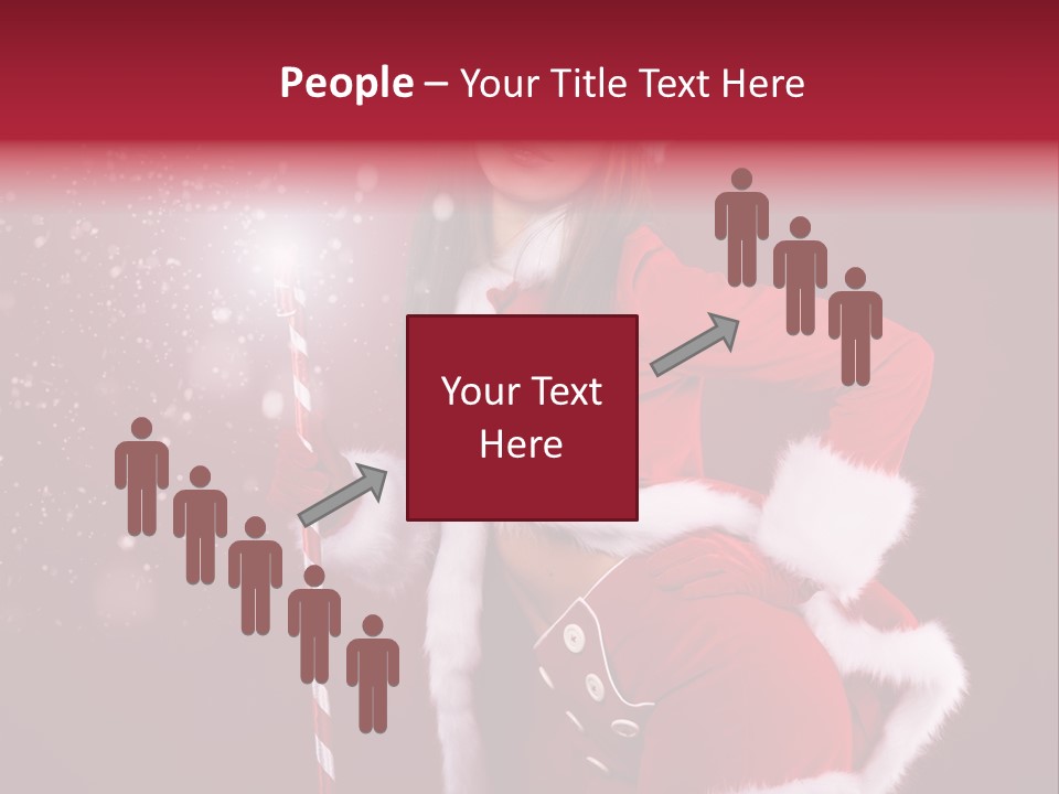 Happiness Hat Winter PowerPoint Template