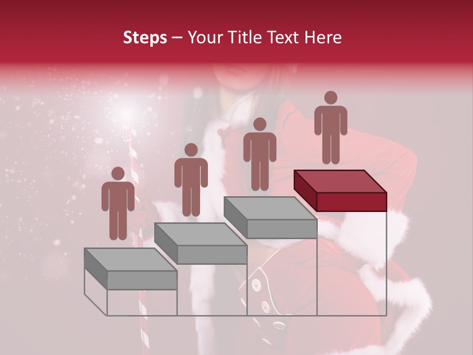 Happiness Hat Winter PowerPoint Template