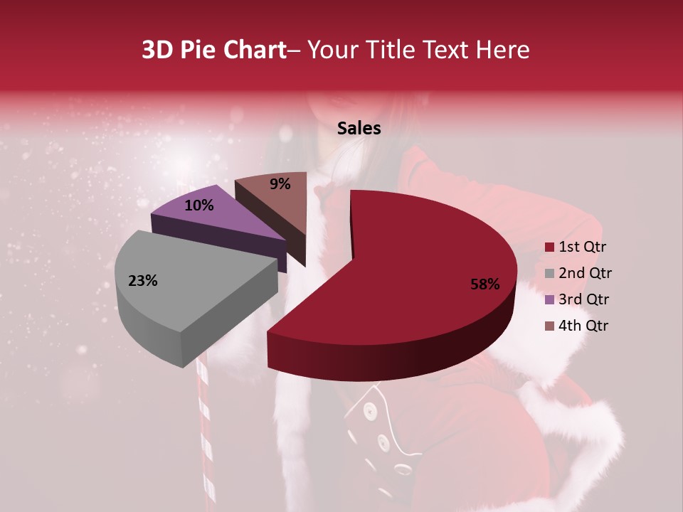 Happiness Hat Winter PowerPoint Template