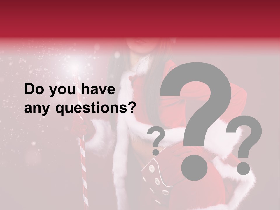 Happiness Hat Winter PowerPoint Template