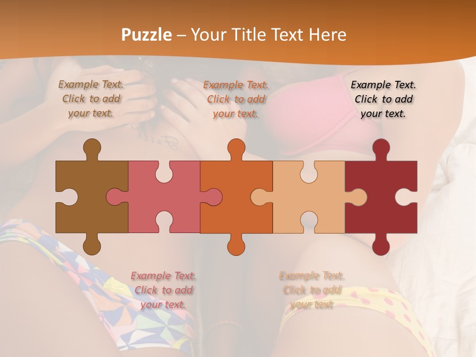 Cover Tease Side PowerPoint Template