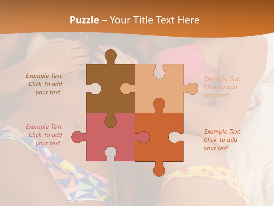 Cover Tease Side PowerPoint Template