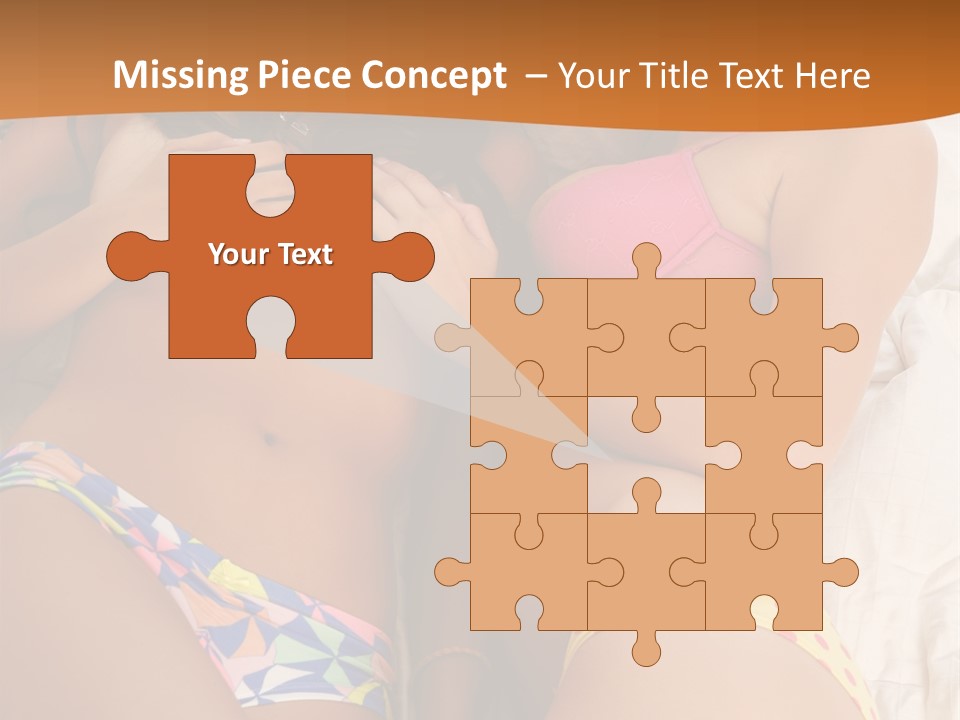 Cover Tease Side PowerPoint Template