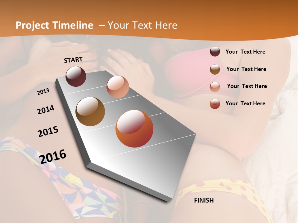Cover Tease Side PowerPoint Template
