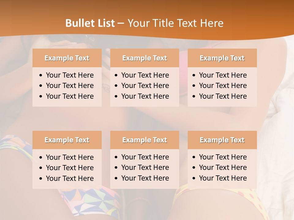 Cover Tease Side PowerPoint Template