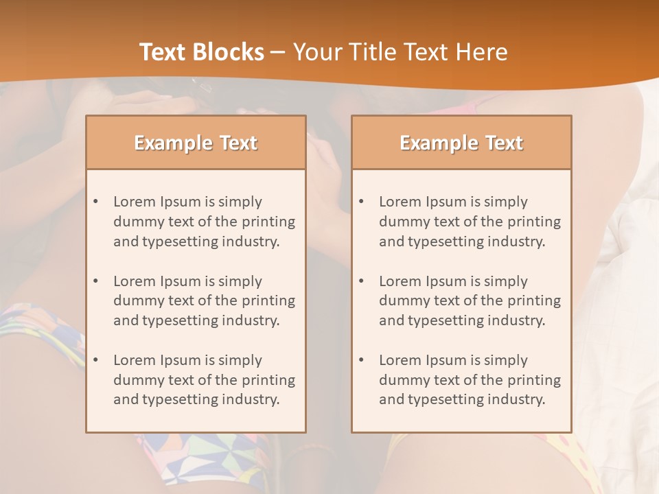 Cover Tease Side PowerPoint Template