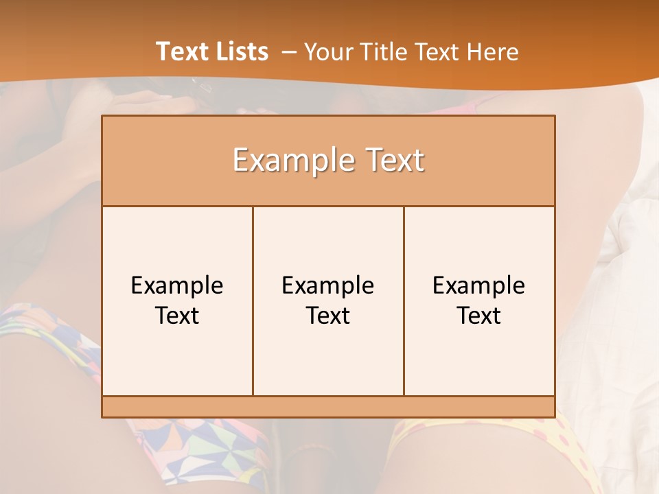 Cover Tease Side PowerPoint Template