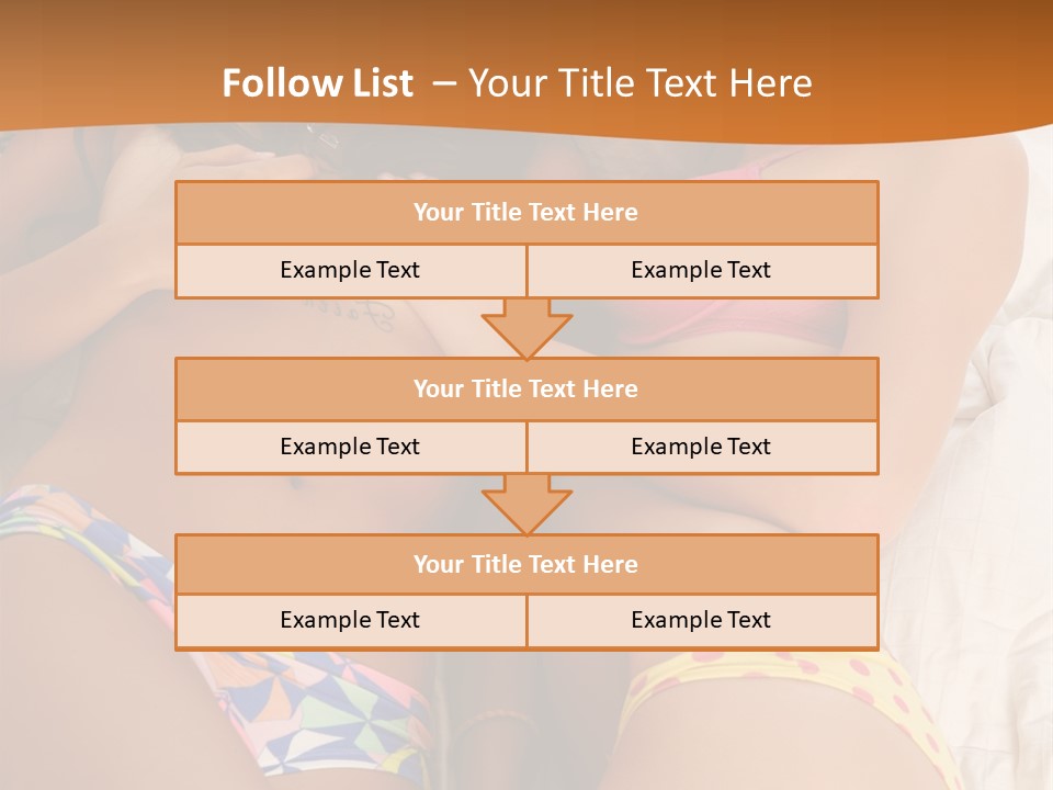 Cover Tease Side PowerPoint Template
