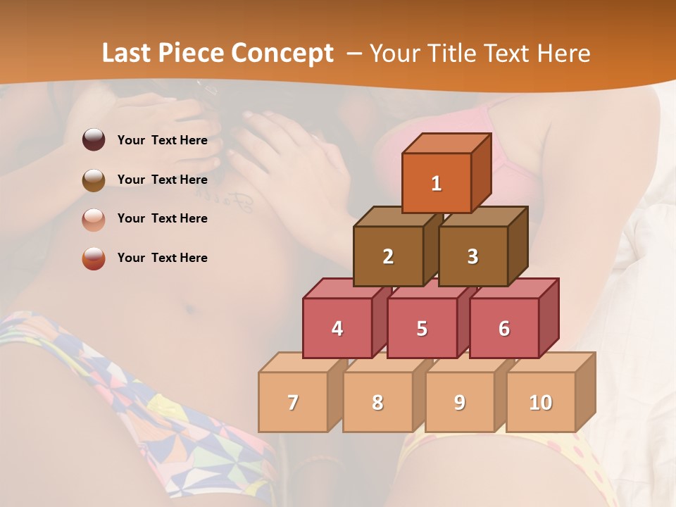 Cover Tease Side PowerPoint Template