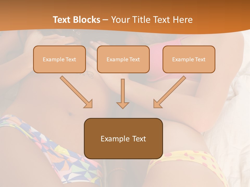 Cover Tease Side PowerPoint Template