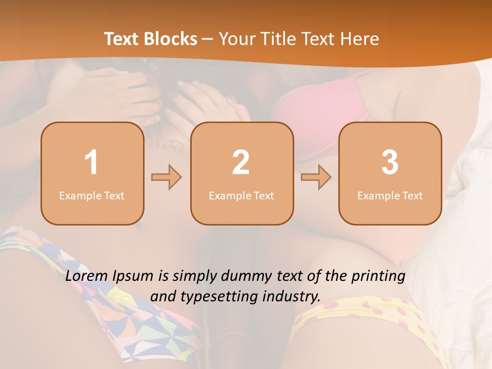 Cover Tease Side PowerPoint Template