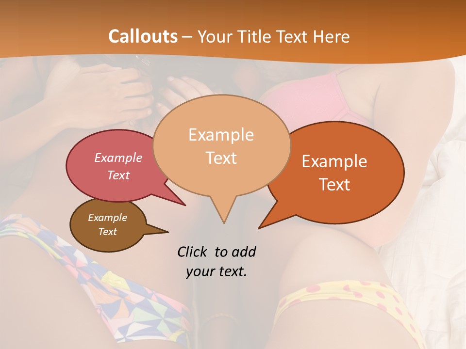 Cover Tease Side PowerPoint Template