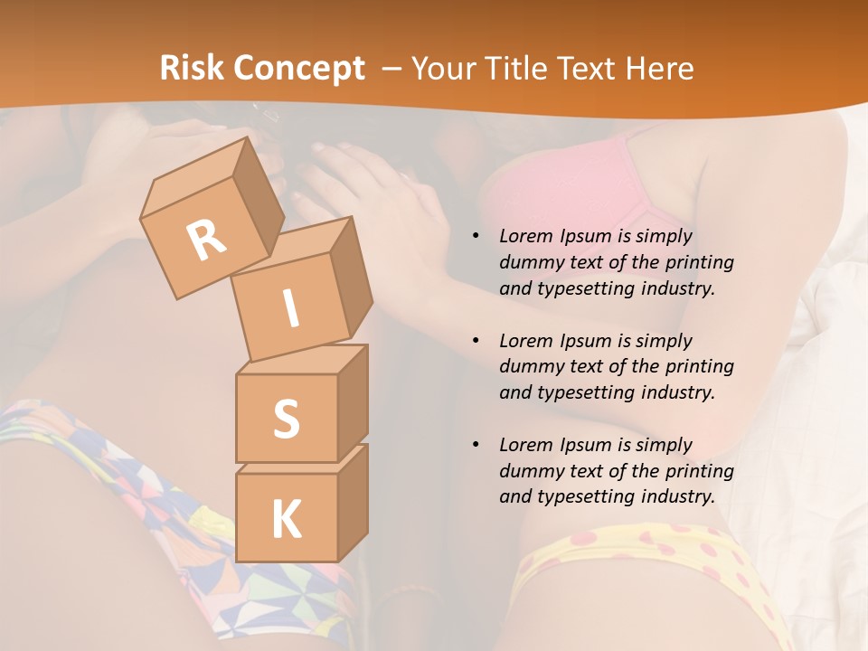 Cover Tease Side PowerPoint Template