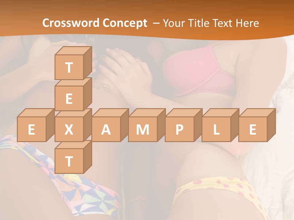 Cover Tease Side PowerPoint Template