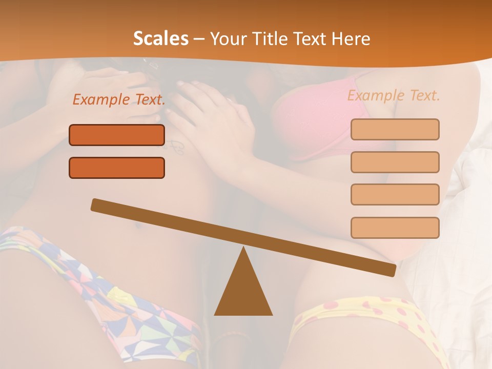 Cover Tease Side PowerPoint Template