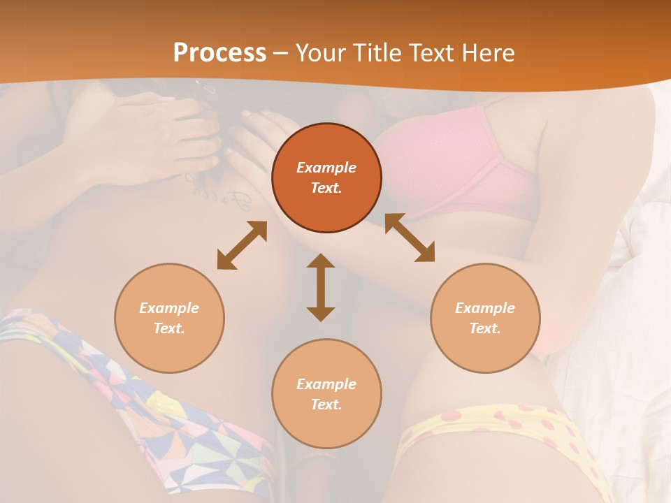 Cover Tease Side PowerPoint Template